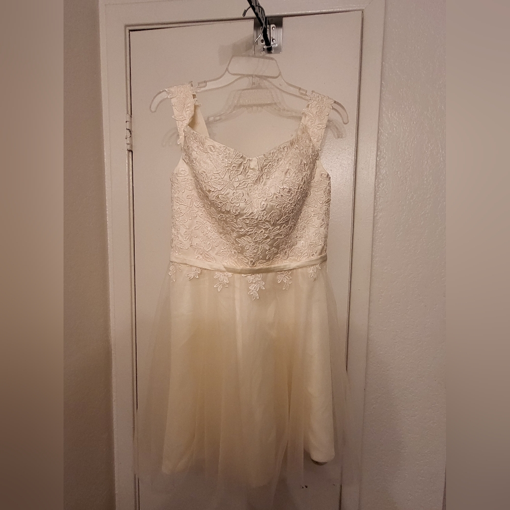 Beautiful Cream Lace Dress